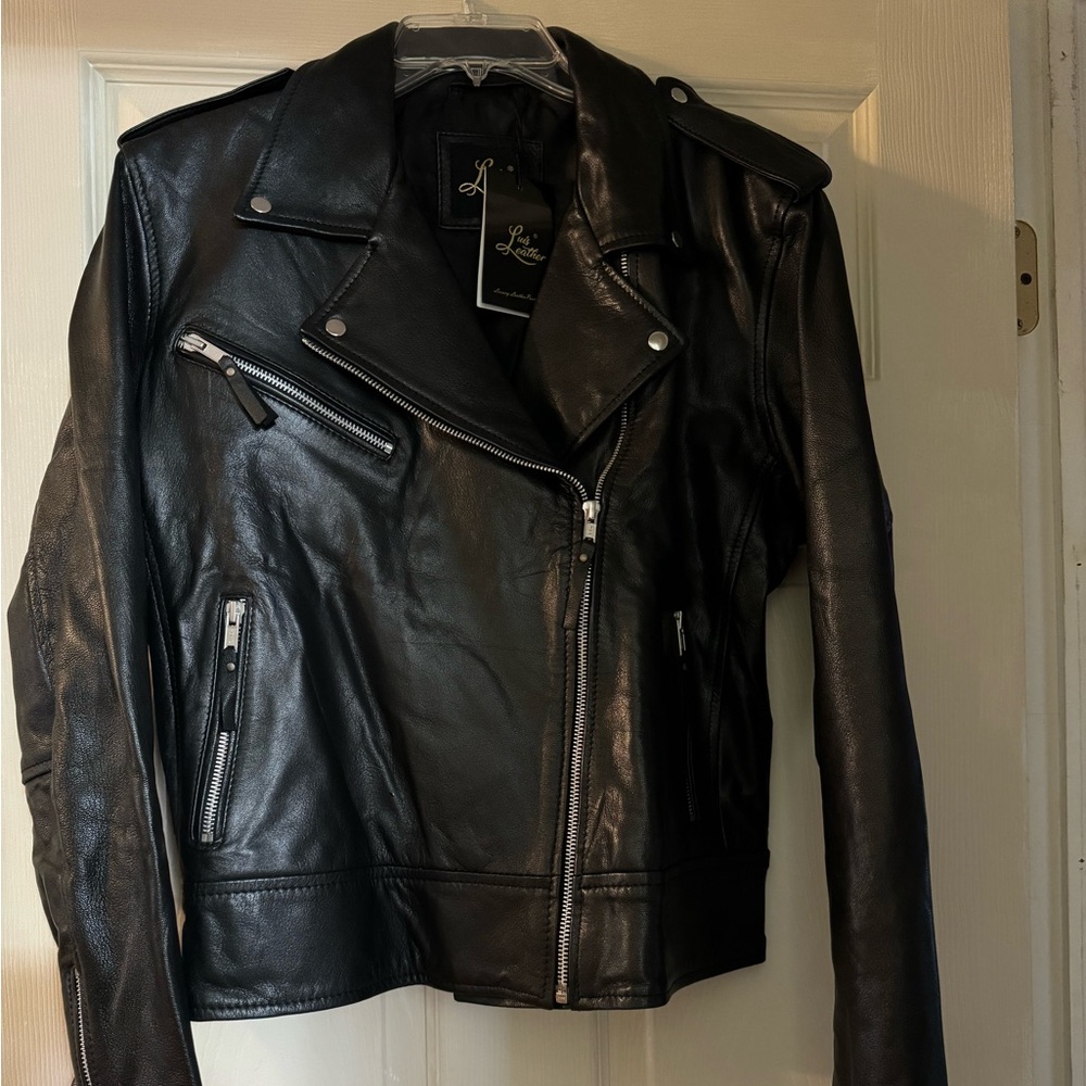Leather jacket
